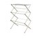 Home Basics Sunbeam 3 Tier RustProof Enamel Coated Steel Collapsible Clothes Drying Rack, Grey CD10114 - alternate 1